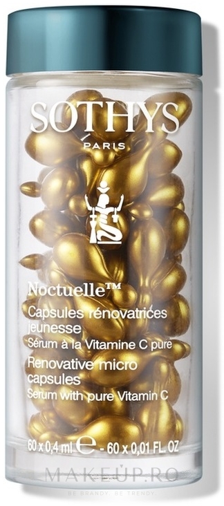 Sothyys Noctuelle Renovative Micro Capsules Serum With Pure Vitamin C – Concentrat pentru față cu vitamina C | Makeup.ro